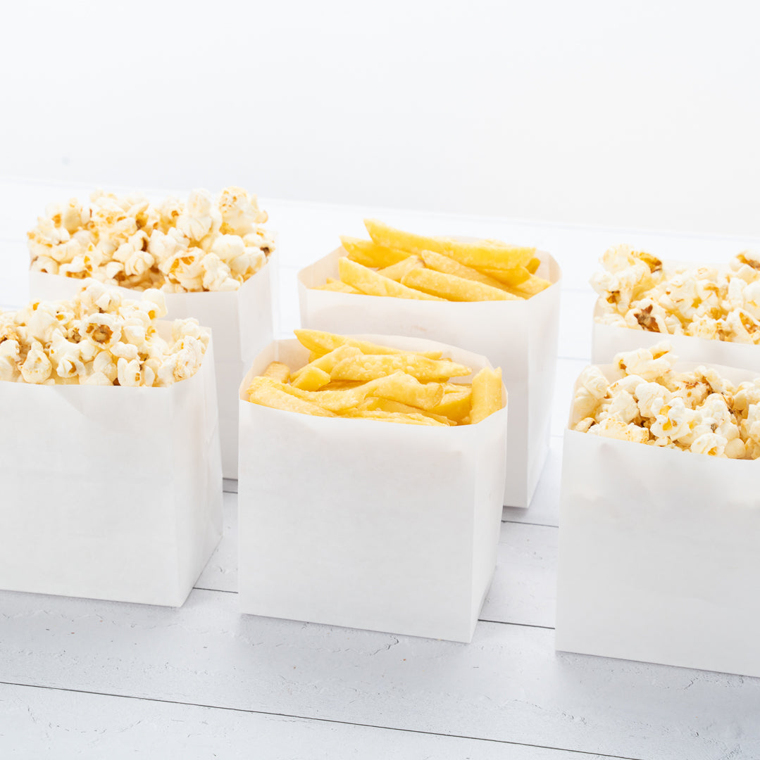 Premium White Paper Snack Bags 4