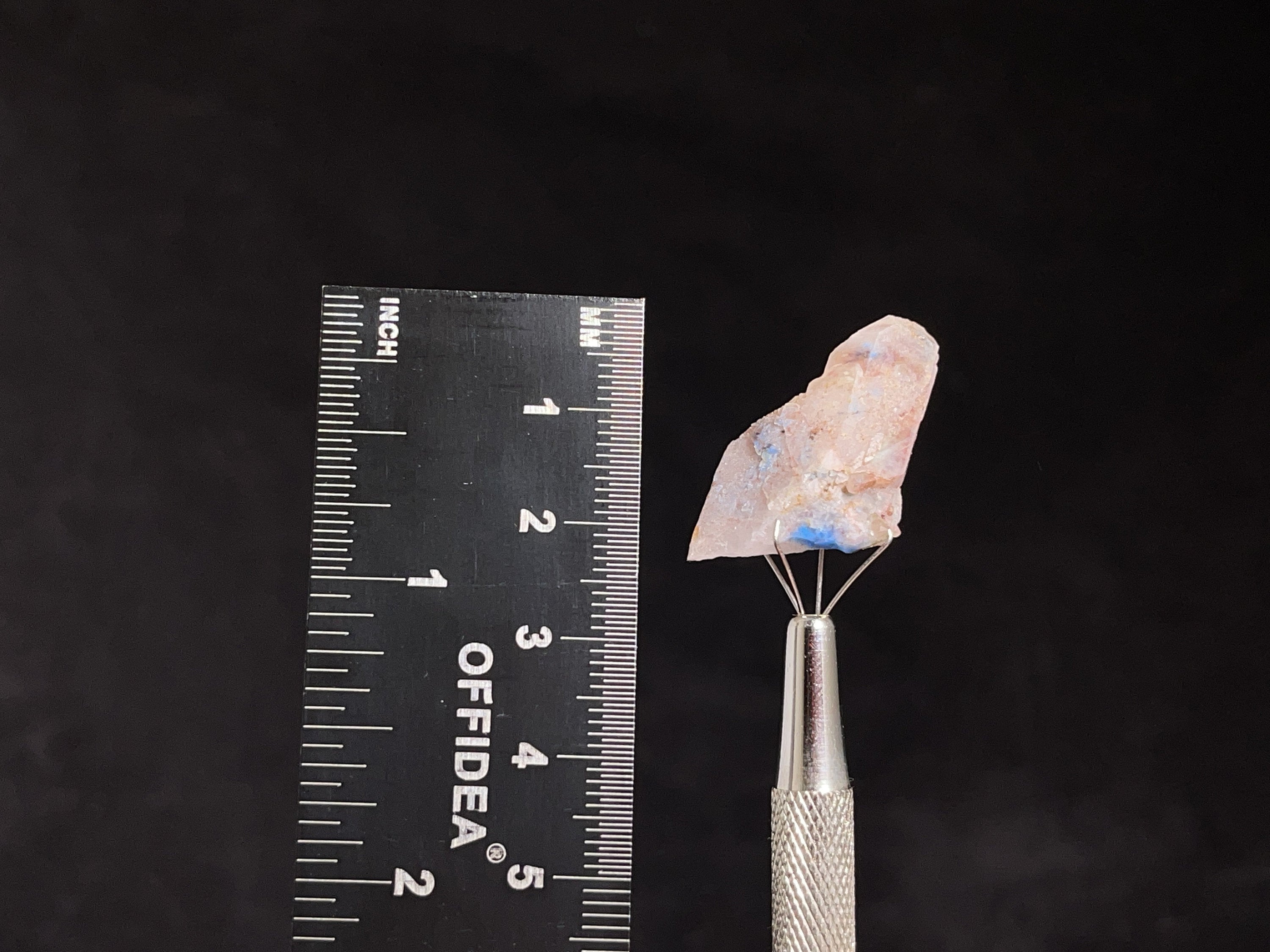 PAPAGOITE in QUARTZ Raw Crystal - Rare Metaphysical Healing Stone for Meditation, Energy Work & Spiritual Growth | 44657
