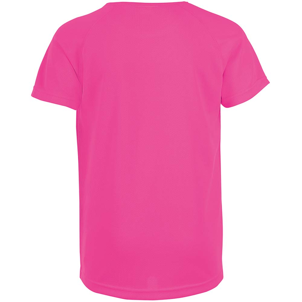 SOL'S Boys' Athletic Short Sleeve T-Shirt - Comfortable Sporty Tee for Kids Age 12 - White - Perfect for School, Sports & Outdoor Activities