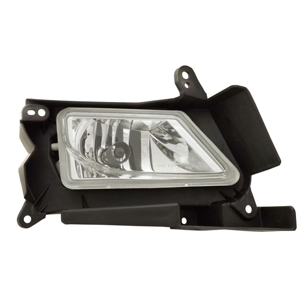 Mazda 3 2010-2011 Fog Light Assembly Replacement for 2.5L Engine - Passenger Side (Part# MA2593119, BBM5-51-680C) | Perfect for Night Driving & Foggy Weather Conditions