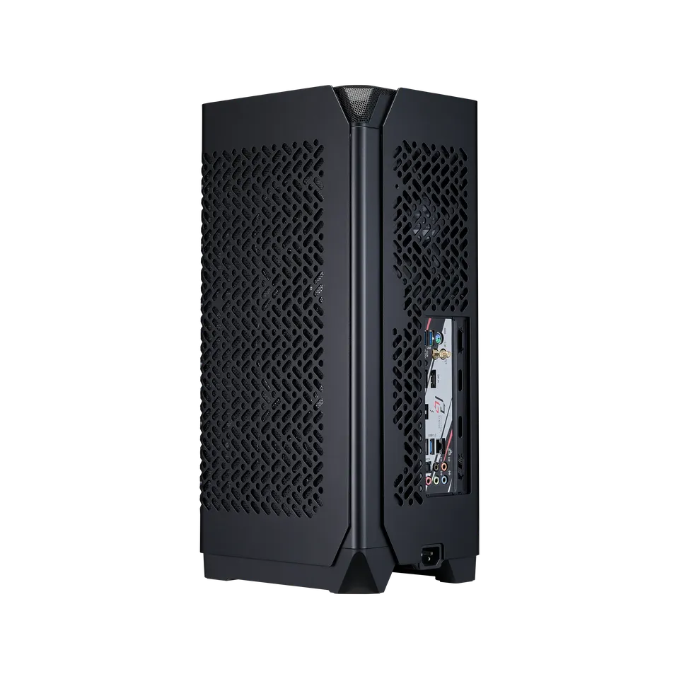 Cooler Master NCORE 100 Air Mini ITX PC Case - Compact Gaming & Home Office Computer Tower with Airflow Design for Small Spaces
