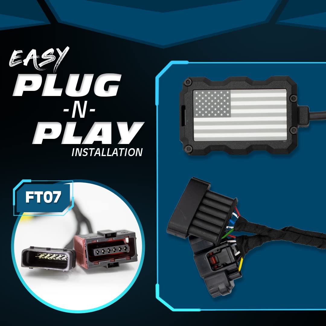 FT71 Throttle Response Controller for Kia Seltos (2021-2023) 1st Gen EX/LX/S/SX Models - Improves Acceleration & Fuel Efficiency | Perfect for Daily Commuting & Performance Driving