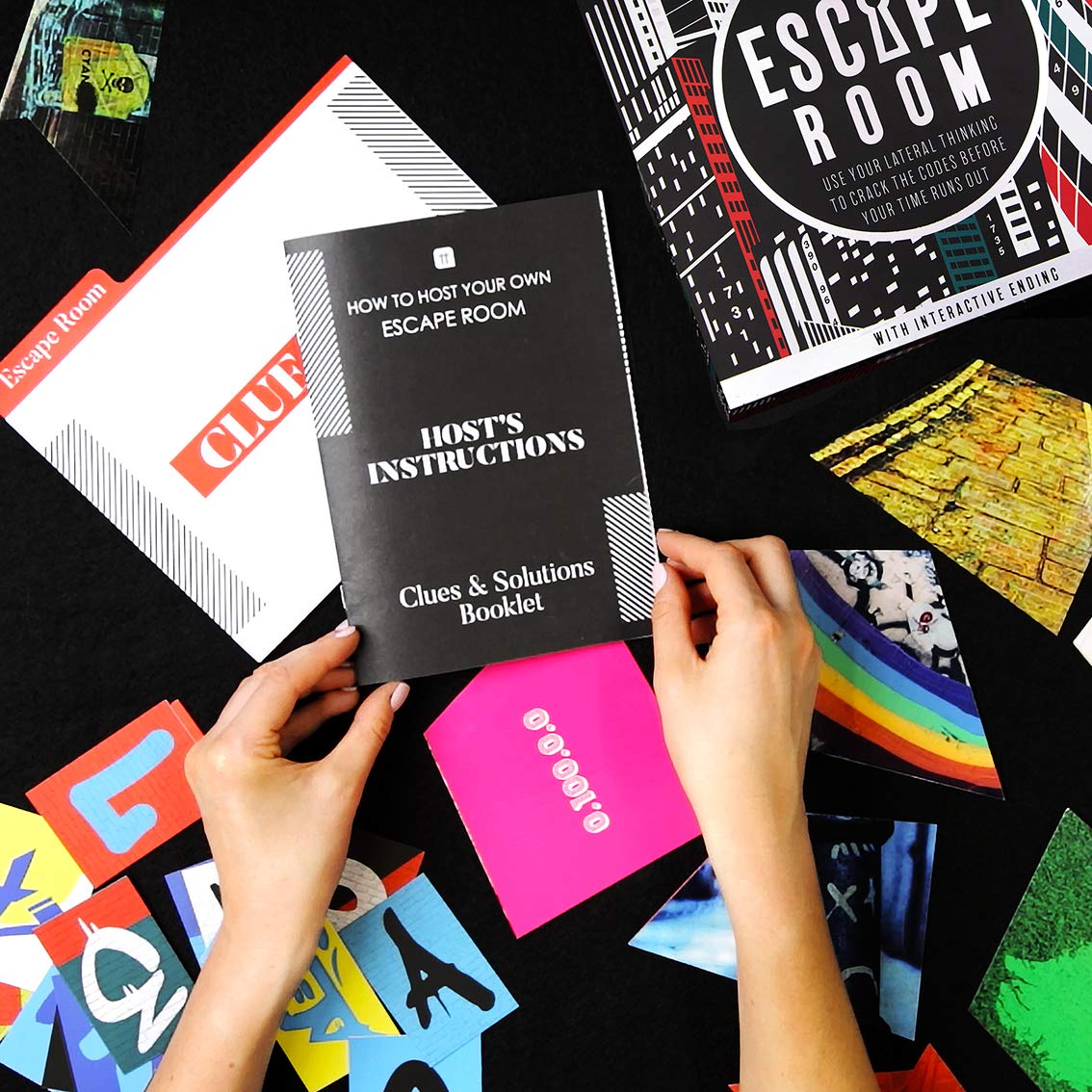 Talking Tables London Themed Escape Room Game for Adults & Teens | Interactive Home Party Game | Perfect for Birthday Parties & Game Nights | Fun After-Dinner Entertainment | Host Your Own Mystery Adventure (Host-Escape-LDN) | Great for Family Gatherings & Team Building Events