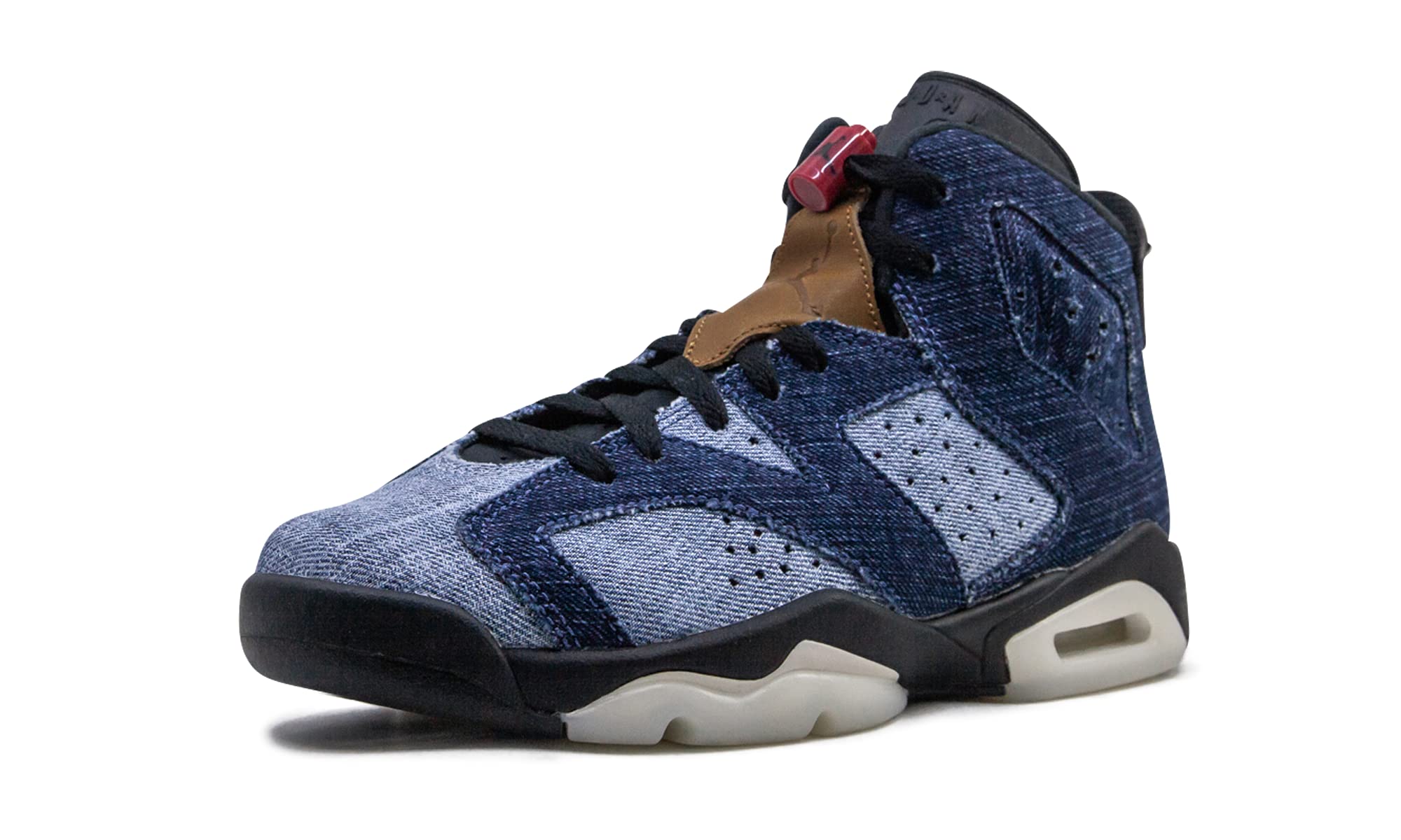 Nike Air Jordan 6 Retro GS Big Kids Basketball Shoes CV5489-401 - Blue/White - Size [Your Size] | Perfect for School, Sports & Street Fashion