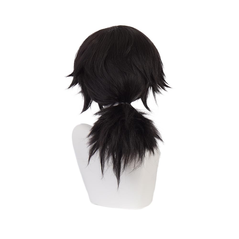 Premium Giyuu Tomioka Cosplay Wig - Demon Slayer: Kimetsu no Yaiba Anime Costume Wig with Free Wig Cap | Perfect for Halloween, Cosplay Events & Anime Conventions