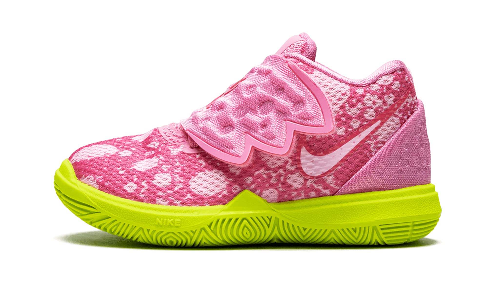 Nike Kyrie 5 Spongebob Patrick Basketball Shoes for Toddlers - CN4490-600 | Cute Cartoon Sneakers for Kids Outdoor Play & Sports Activities