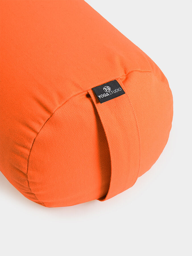 Organic Cotton Buckwheat Meditation Bolster Cushion for Yoga & Zen Relaxation - Perfect for Yoga Studios, Home Meditation & Stress Relief