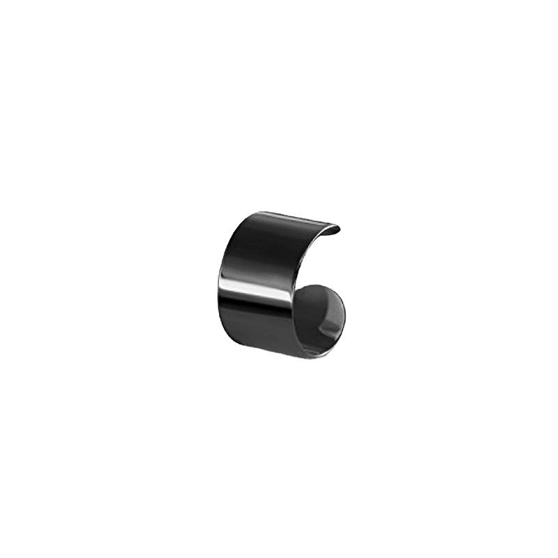 Minimalist Surgical Steel C-Shaped Ear Clip Ear Cuff for Women | ER8537 | Perfect for Everyday Wear, Parties & Special Occasions
