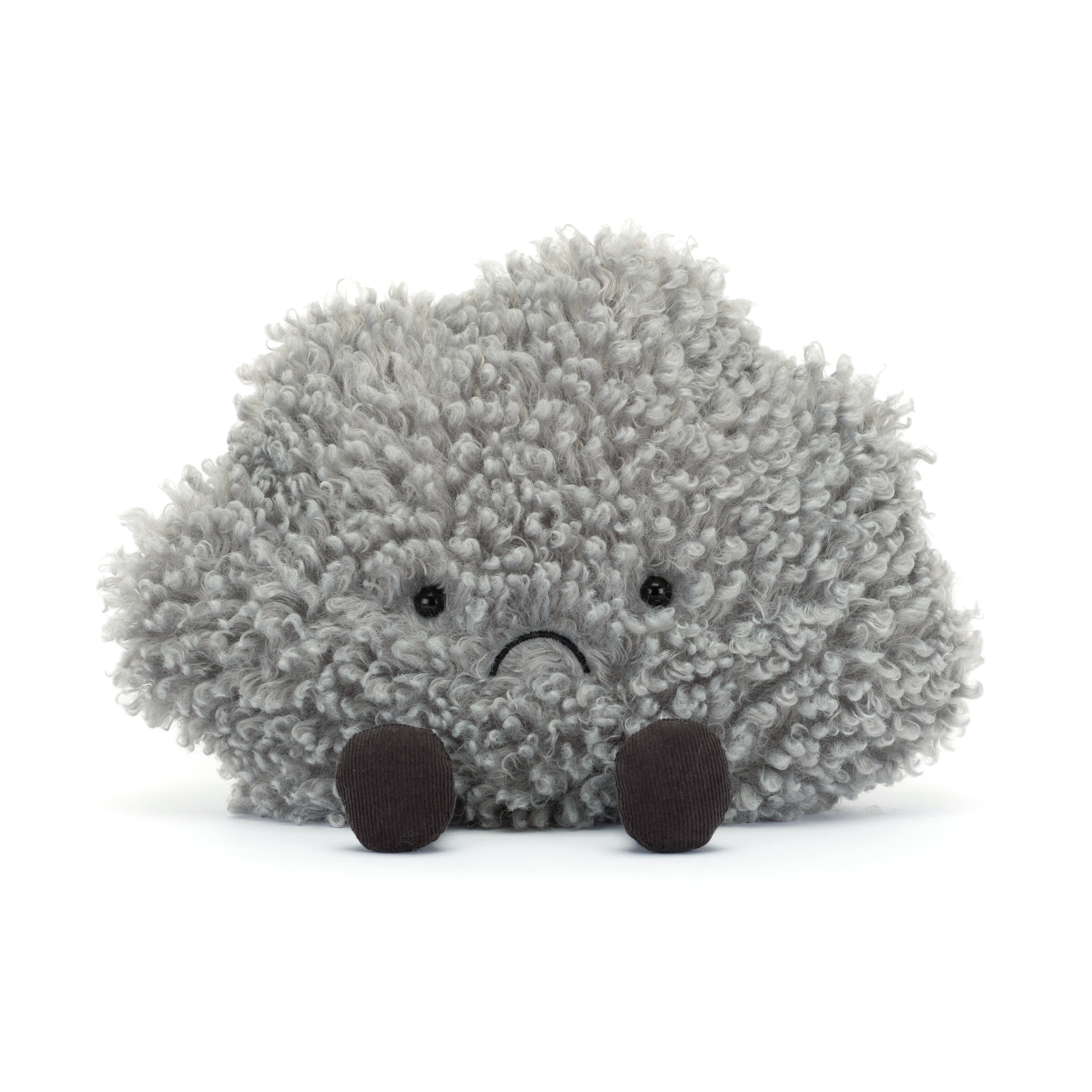 Amuseable Storm Cloud Plush Toy - Cute & Soft Rain Cloud Stuffed Animal for Kids & Adults - Perfect for Home Decor, Gifts, and Stress Relief