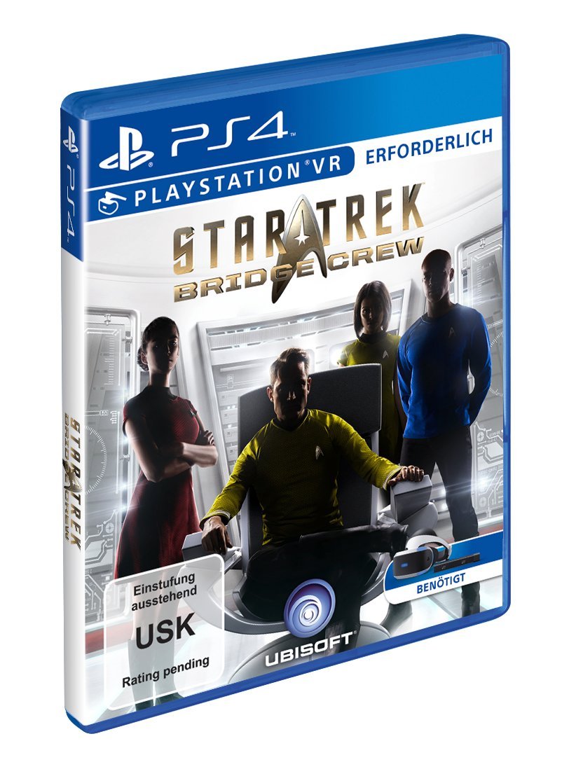 Star Trek Bridge Crew VR Game for PlayStation 4 - Immersive Space Adventure with Online Multiplayer - Perfect for Sci-Fi Fans and VR Gaming Enthusiasts
