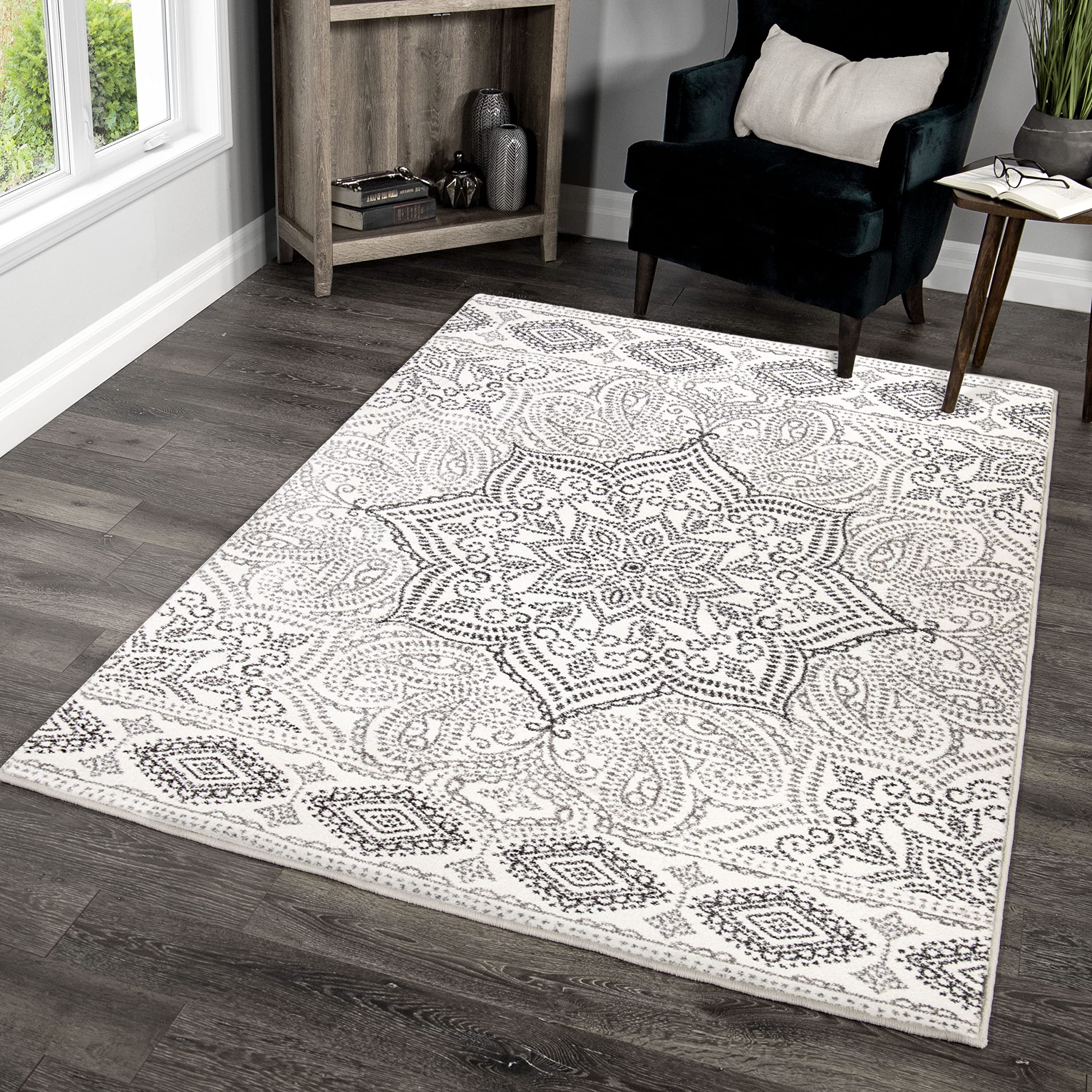 Orian Rugs Olympia Cachemere Area Rug - Soft & Luxurious Handmade Carpet for Living Room, Bedroom Decor - Perfect for Home, Office & Cozy Spaces