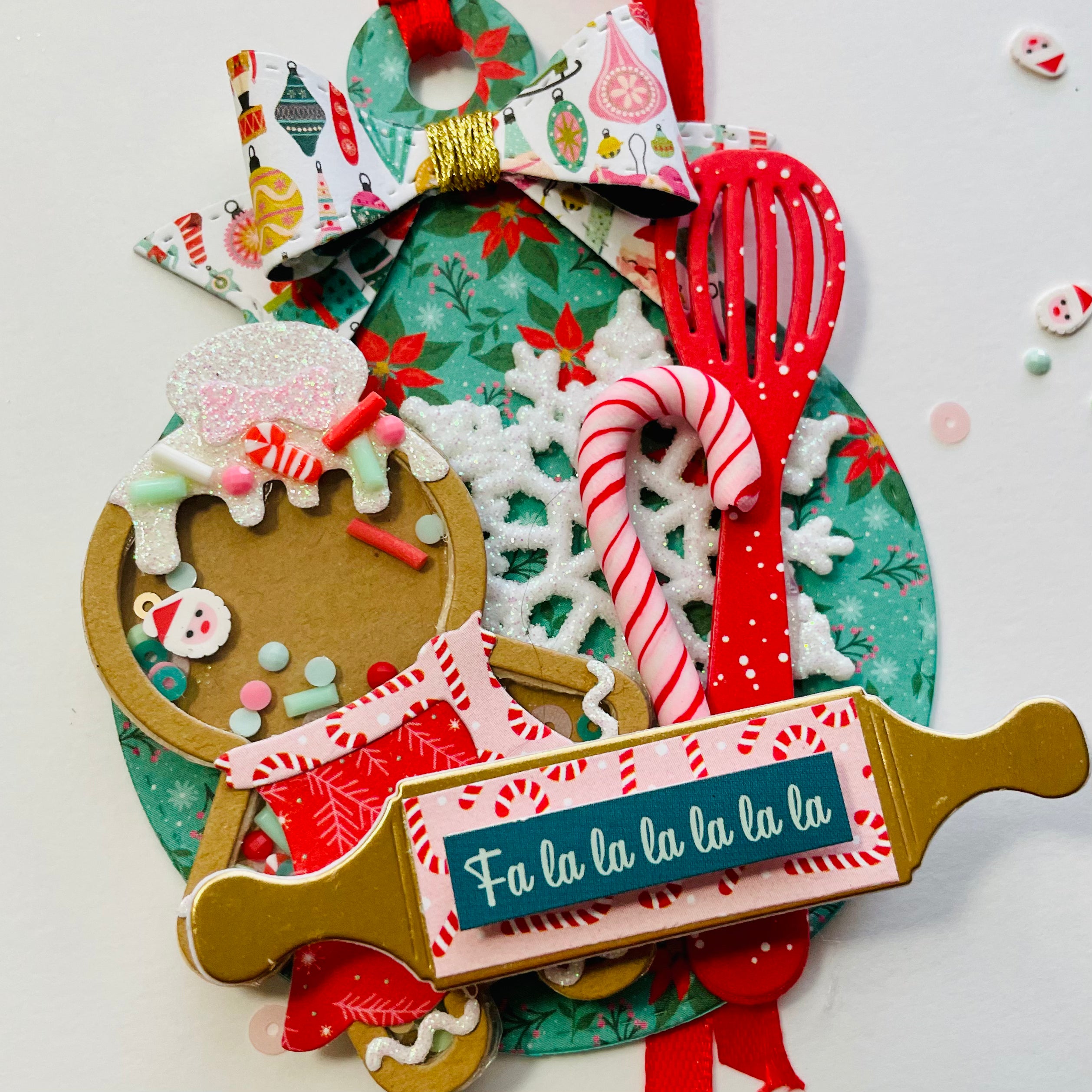 Mini Gingerbread Dolls - Handmade Christmas Decorations for Tree, Home & Holiday Party Decor | Perfect for DIY Crafts, Gifts & Festive Ornaments