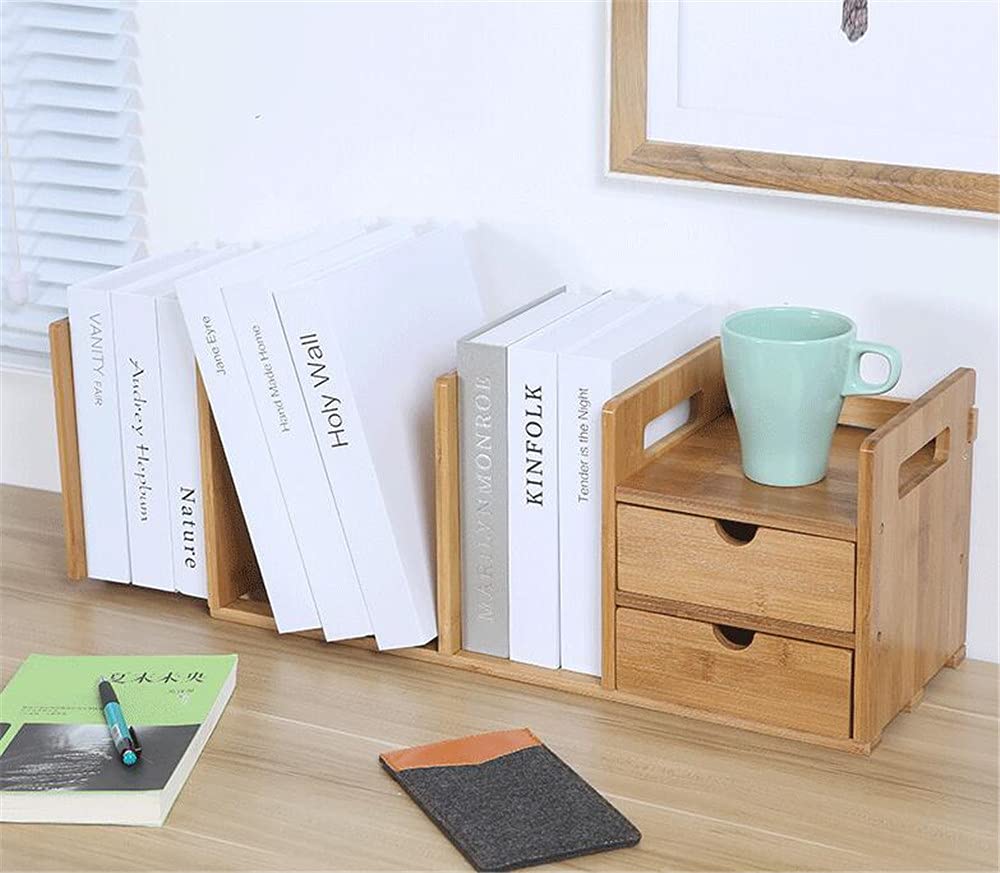 Expandable Desktop Storage Rack with 2 Drawers - Office & Home Organizer for Files, Supplies & Stationery | Perfect Workspace & Study Organization Solution