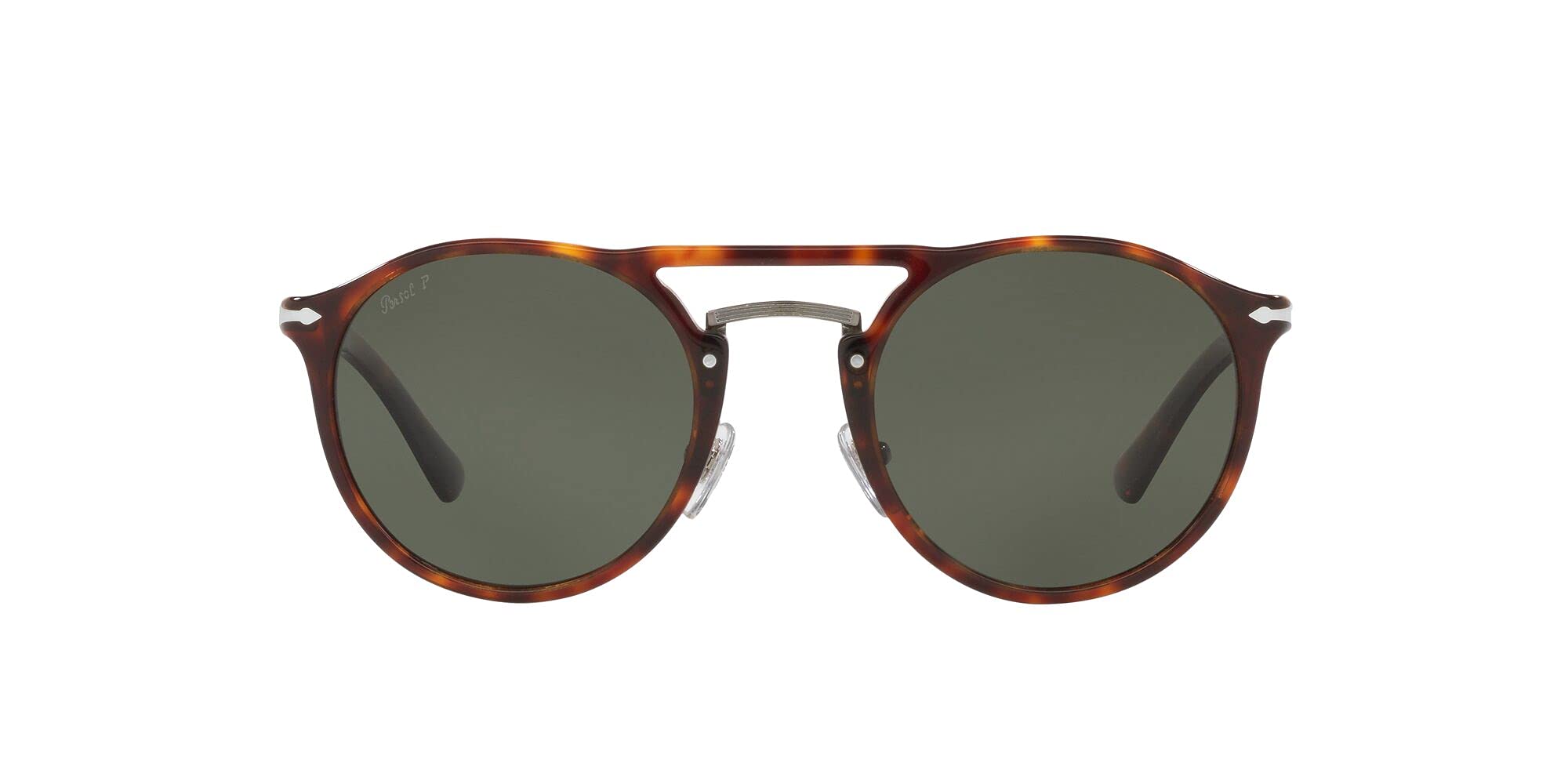 Persol PO3264S Square Sunglasses for Men & Women - Classic Retro Style UV Protection - Perfect for Driving, Travel & Outdoor Activities