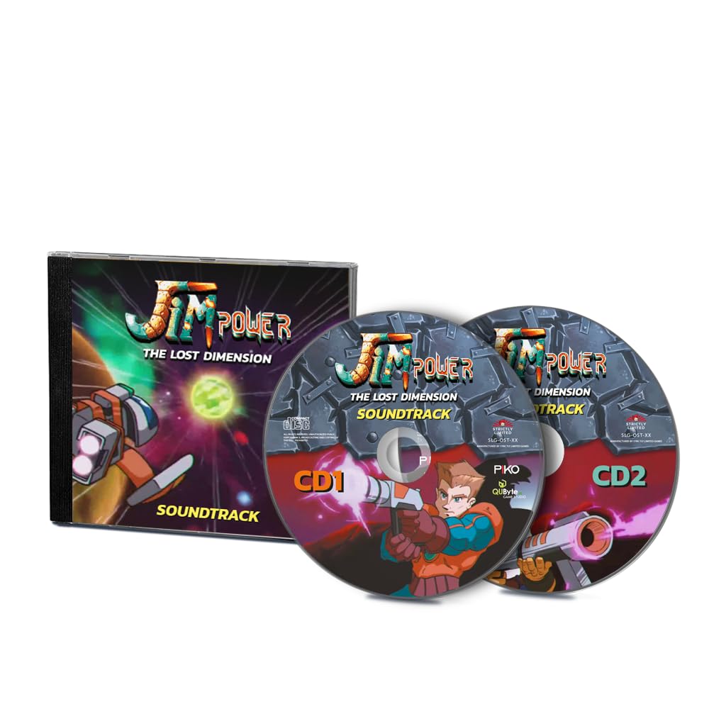Jim Power: The Lost Dimension - Special Limited Edition for Nintendo Switch | Retro Action-Adventure Game | Perfect for Collectors & Gamers