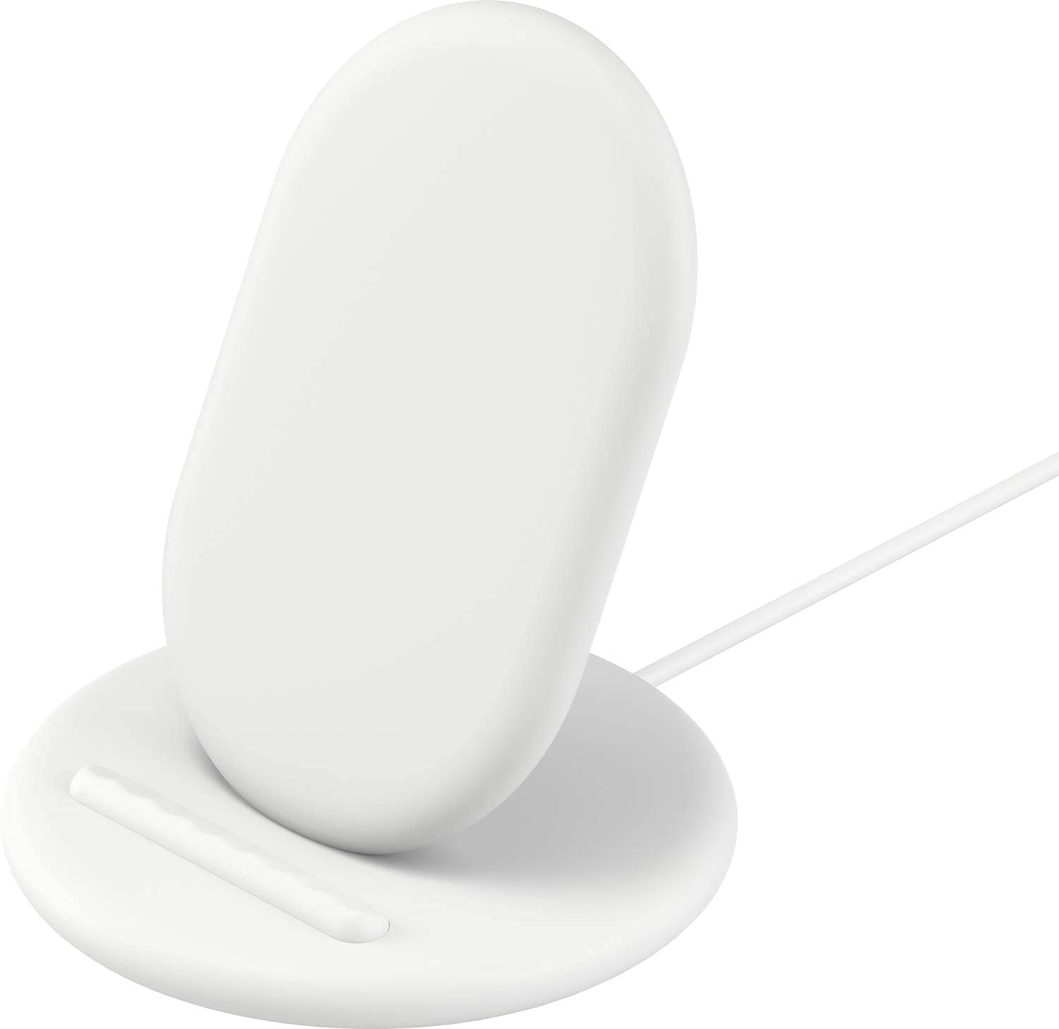 Google Pixel Stand - 10W Fast Wireless Charger Compatible with Pixel 7/6/5/4/3 & Qi Devices | Includes Microfiber Cleaning Cloth & Screen Cleaner | Perfect for Home, Office & Travel Charging