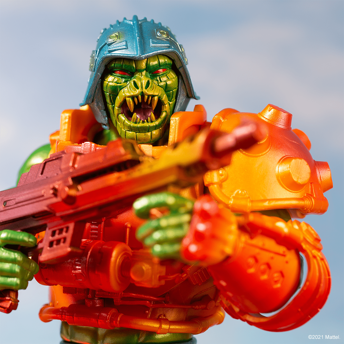 Masters of the Universe Man At Arms 1/6 Scale Action Figure - MOTUbi Variant Collectible for Display & Role Play | Perfect for Fans, Collectors & Home Decor