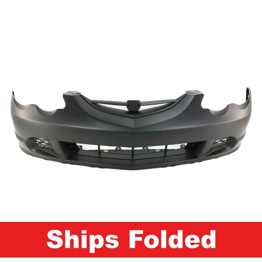 Primed Front Bumper Cover for 2002-2004 Acura RSX - AC1000143 04711S6MA90ZZ | Perfect Fit Replacement Part for Enhanced Protection & Style | Ideal for Car Restoration, Collision Repair & Vehicle Upgrades