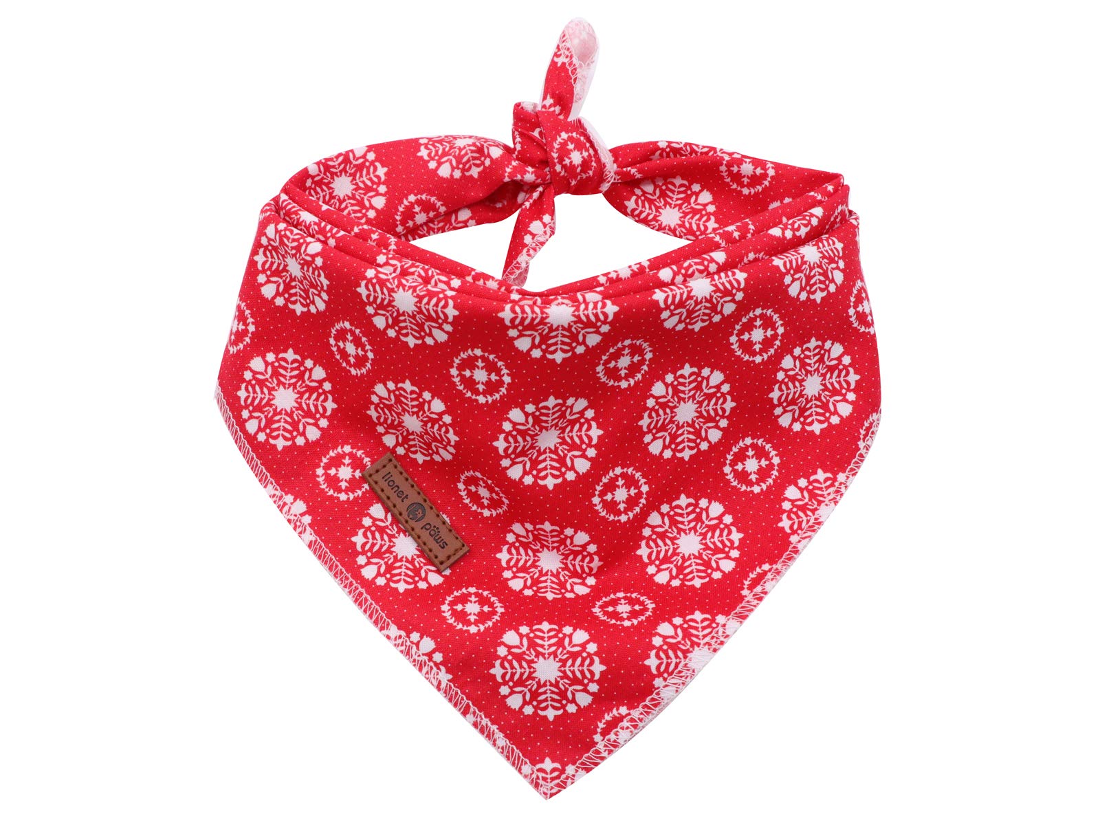 Lionet Paws Dog Bandana for Small Medium Large Dogs - Adjustable Pet Scarf for Cats & Dogs - Cute Triangle Bib Kerchief for Puppies & Kittens - Perfect for Pet Parties, Holidays & Photo Shoots