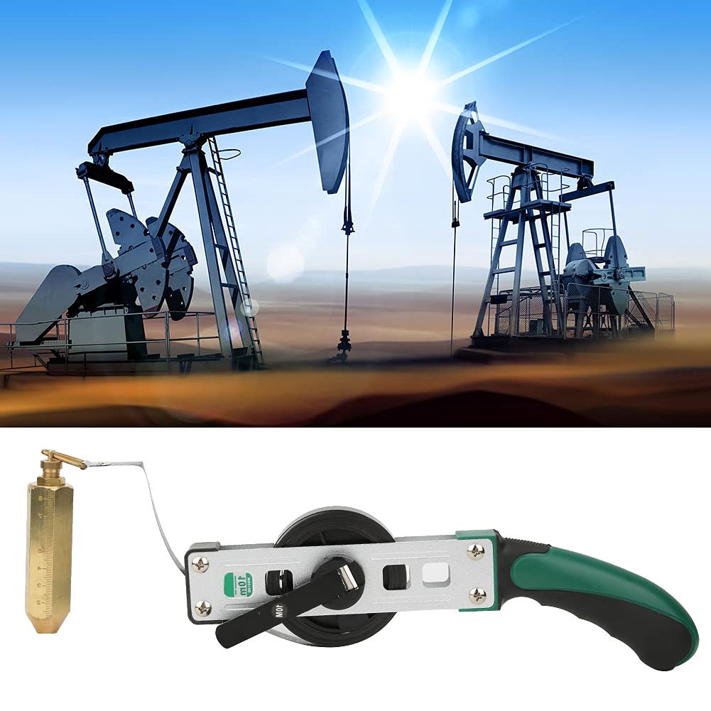 Clear Oil Tape with Rubber Handle - Accurate Liquid Level Measurement for Oils - Perfect for Automotive, Marine & Industrial Use