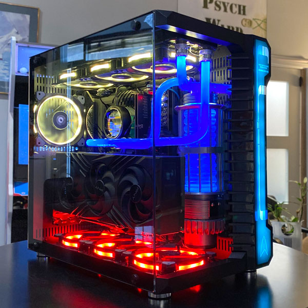Geek Machine™ Star Trek Warp Core Edition Gaming PC - High Performance Computer for Sci-Fi Fans & Gamers | Perfect for Gaming, Streaming & Sci-Fi Themed Setups