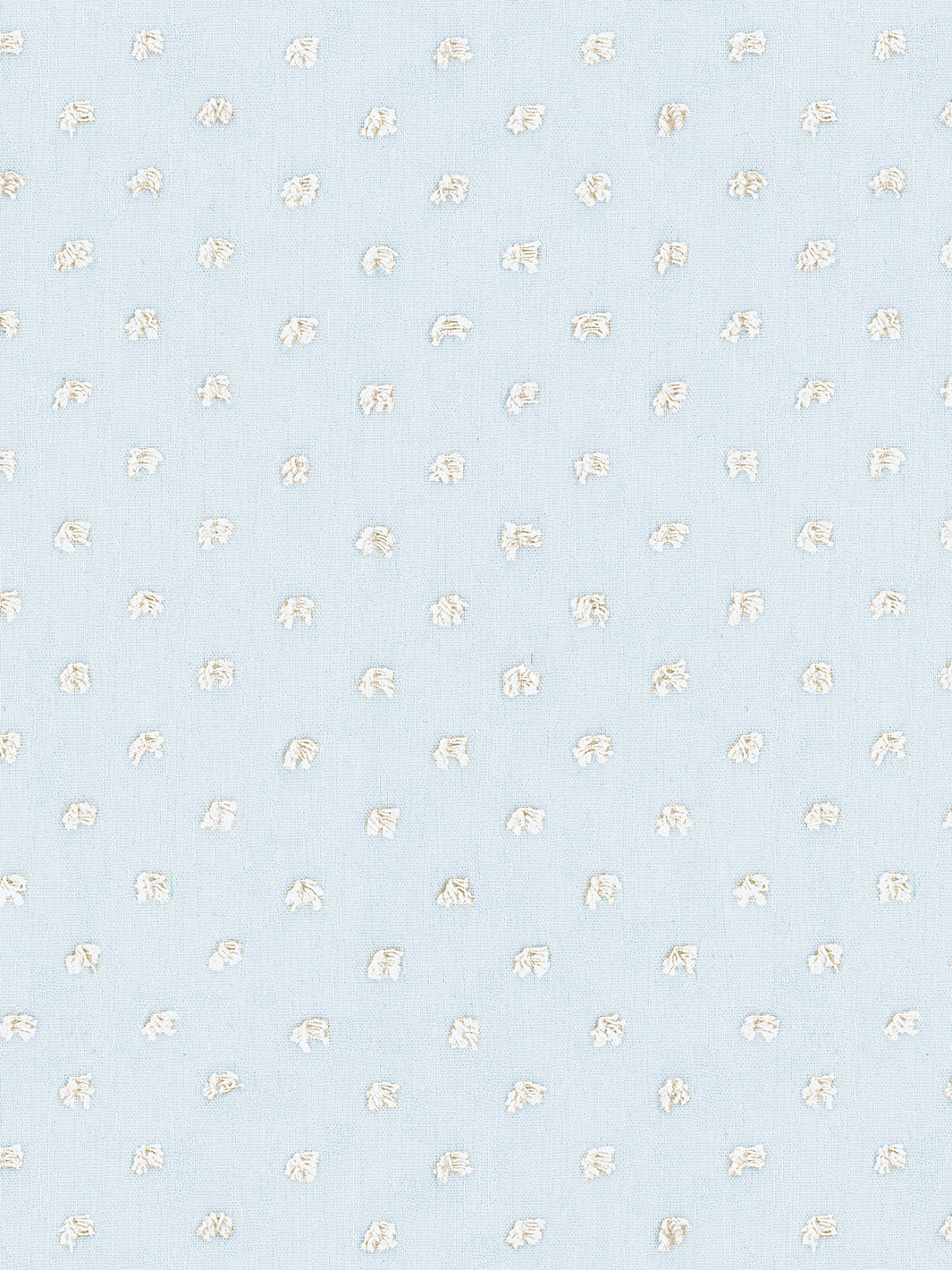 Sarah Jessica Parker Dotted Swiss Wallpaper - Misty Blue Floral Pattern | Perfect for Bedroom, Living Room & Nursery Decor