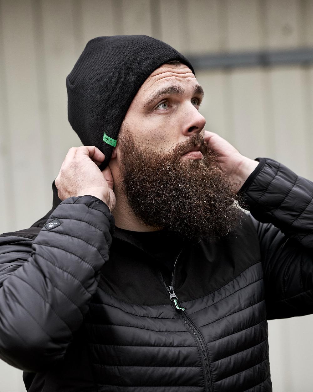 Elka Knitted Beanie - Soft Winter Hat for Men & Women - Warm Fleece Lined Skull Cap - Cold Weather Accessories for Outdoor Activities, Skiing, and Snowboarding