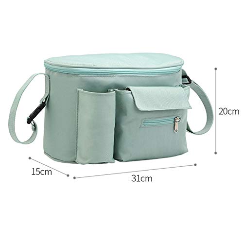 **Waterproof Multi-Functional Baby Stroller Bag - Large Capacity Mummy Diaper Bag for Travel, Shopping & Outdoor Activities**