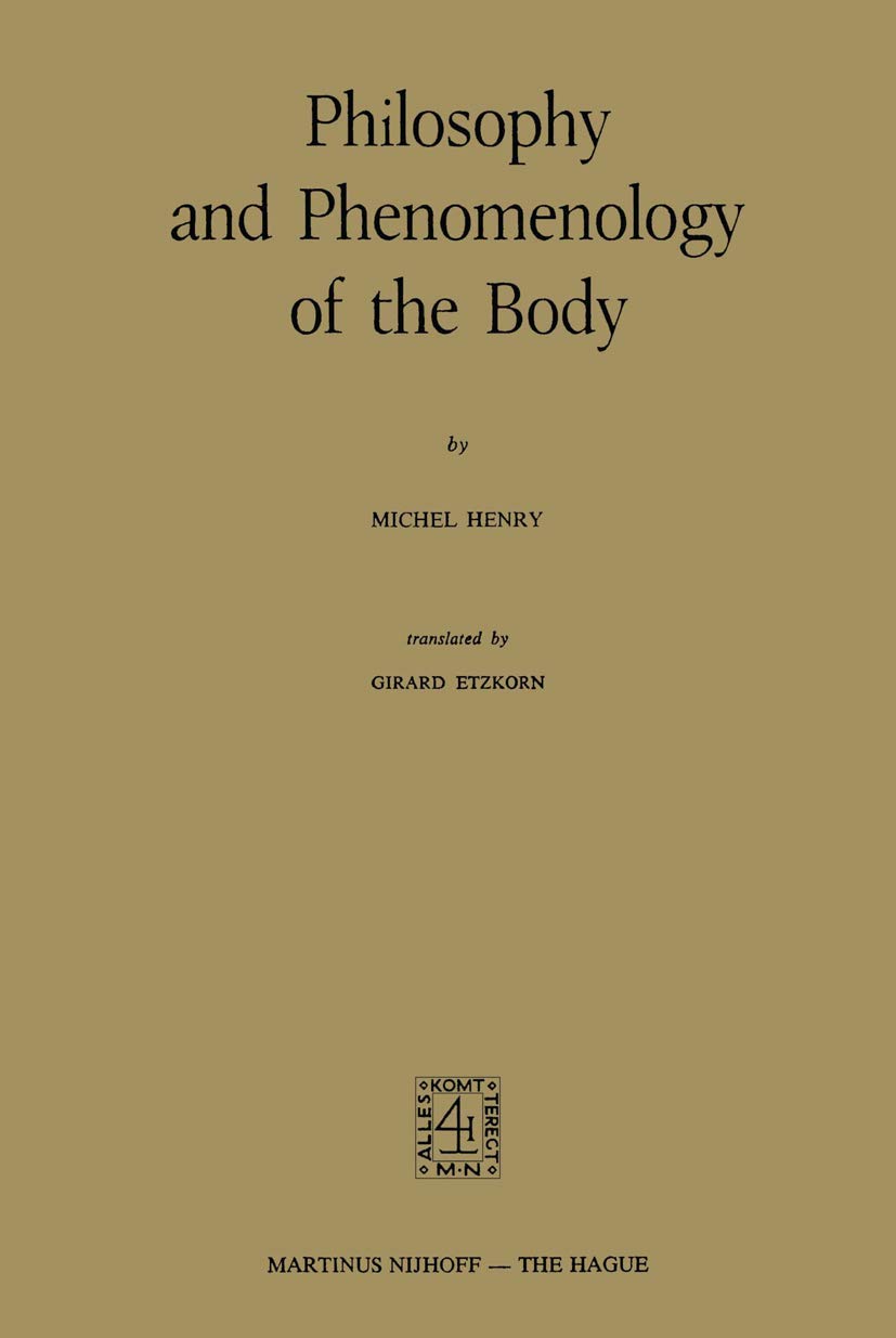 Philosophy and Phenomenology of the Body - Exploring Mind-Body Connection | Perfect for Academic Study, Philosophy Courses & Personal Enlightenment