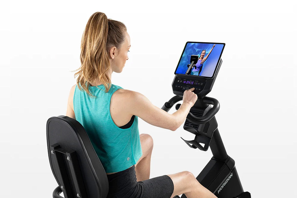 Horizon 5.0 R Recumbent Exercise Bike - Comfortable Home Fitness Equipment for Seniors & Rehab | Perfect for Low-Impact Workouts, Physical Therapy & Home Gym