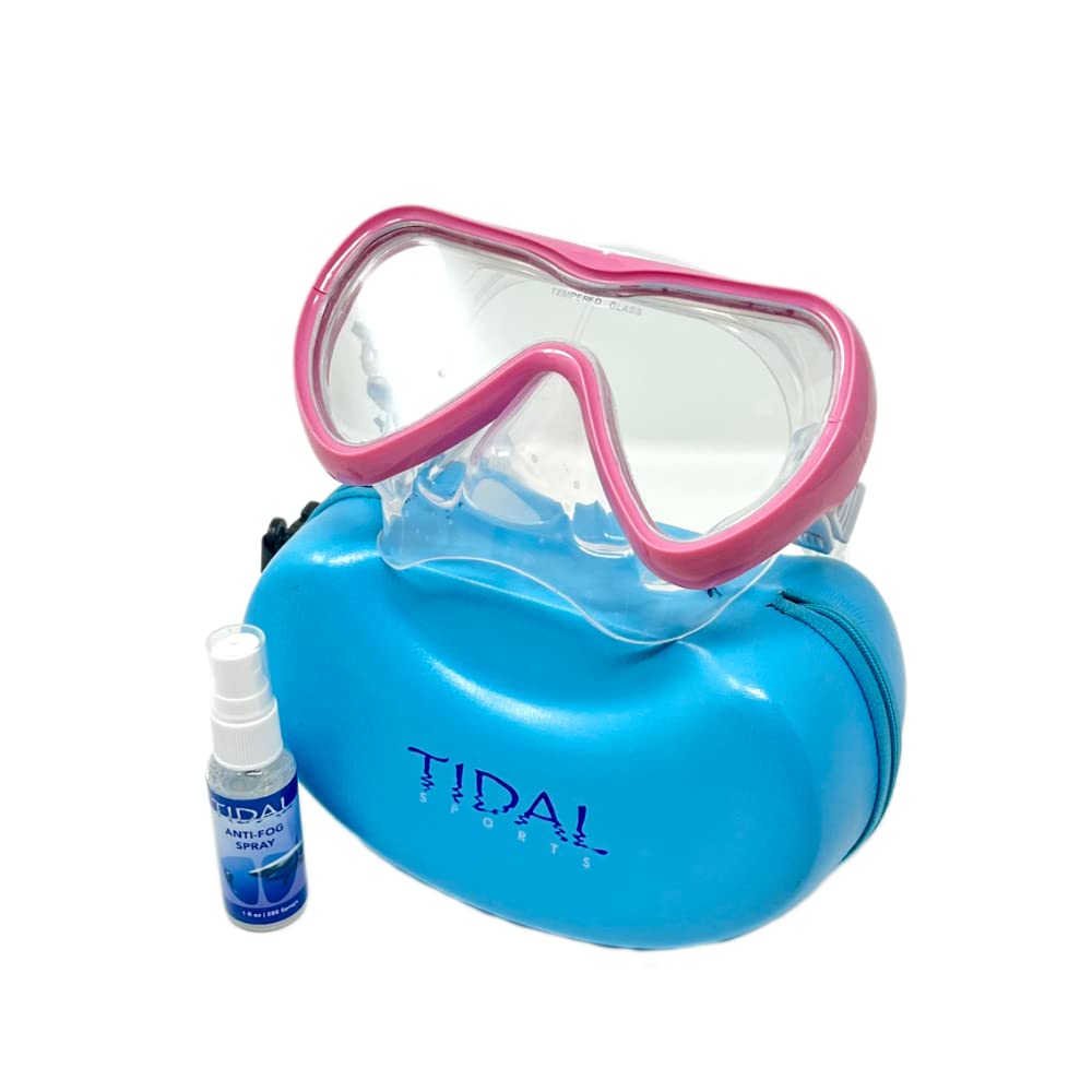 Premium Anti-Fog Scuba Diving Mask - Wide Angle Tempered Glass Single Lens for Adults | Snorkeling, Free Diving & Swimming Gear | Clear Underwater Vision for Ocean Adventures, Pool Training & Marine Exploration