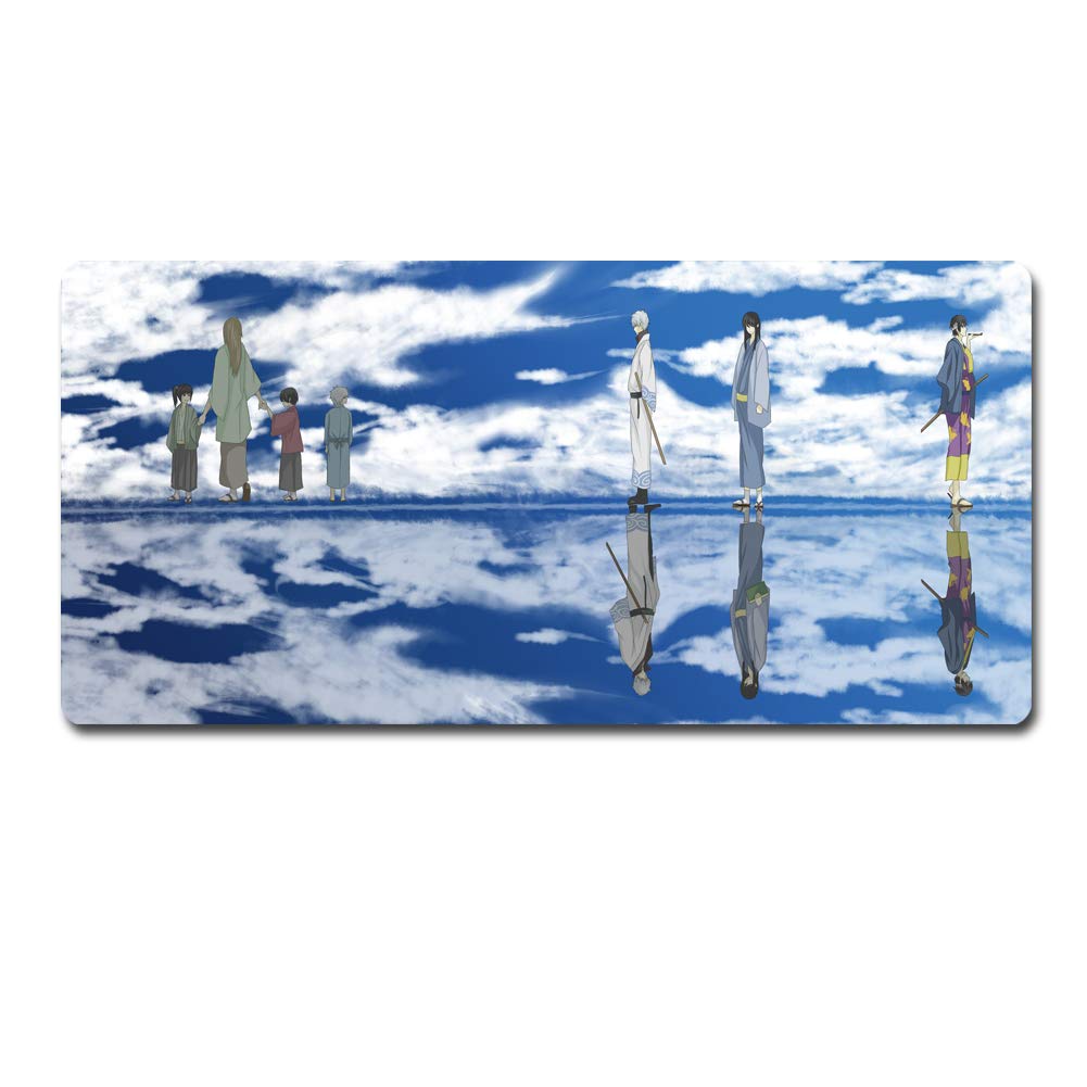 Gintama Anime Mouse Pad - XXL Gaming Mouse Mat (90x40cm) for Computer Desk, Keyboard & Office Use - Large Non-Slip Mousepad for Gamers & Anime Fans