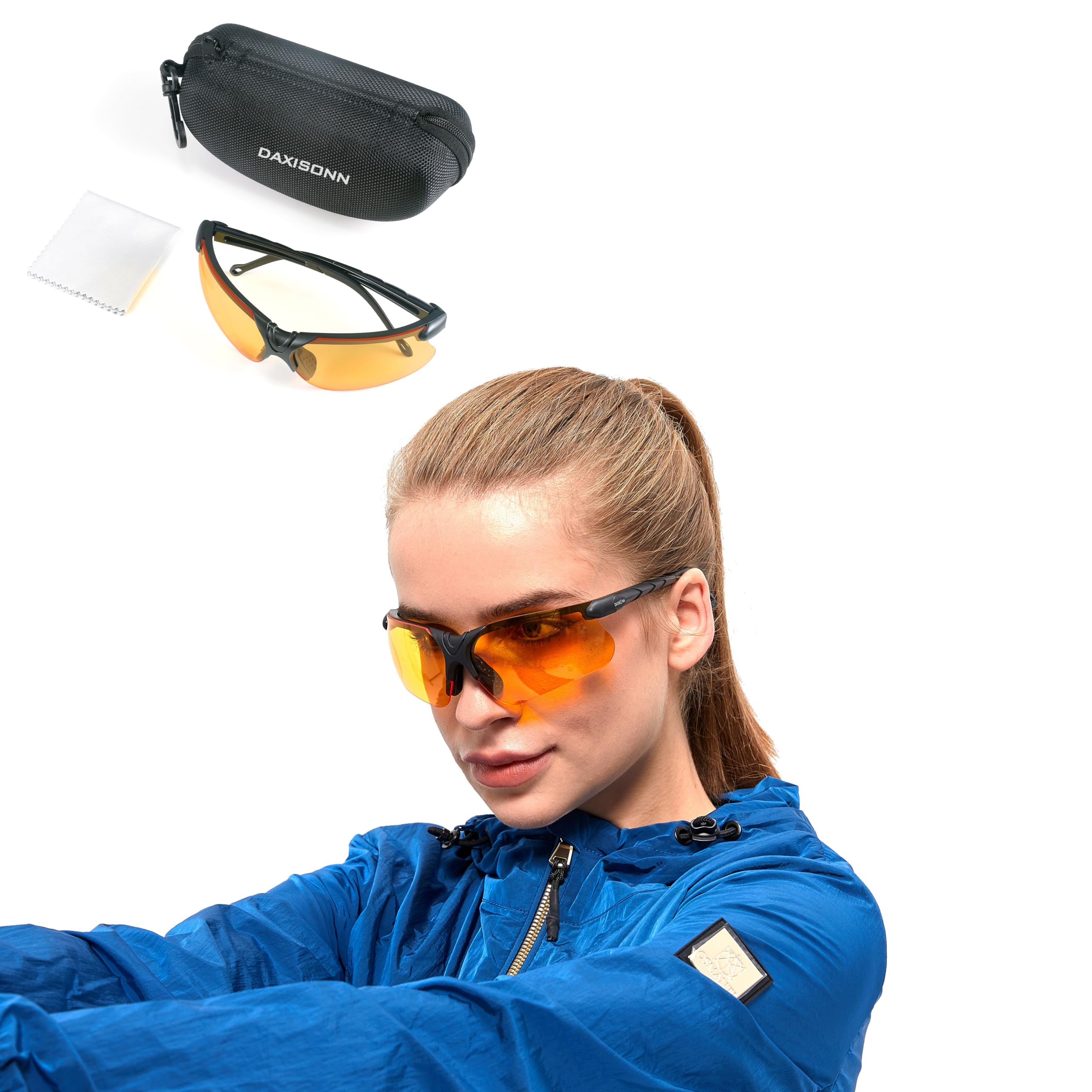 Anti-Fog Shooting Safety Glasses - Tactical Ballistic Eye Protection for Men & Women - Perfect for Hunting, Gun Range & Outdoor Sports