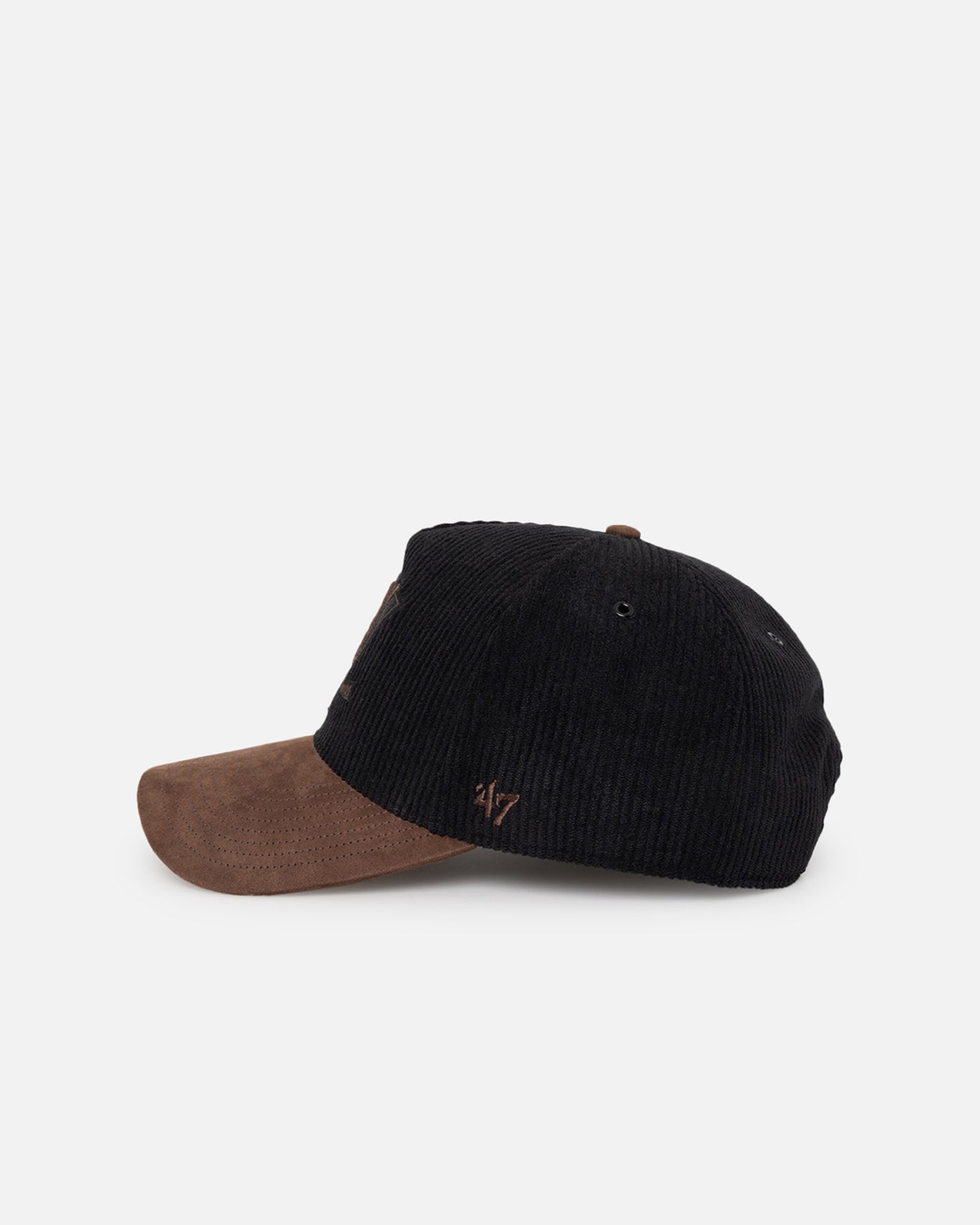47 Brand Anaheim Ducks 'Black Barren' 47 Offside DT Snapback Black Hat - Official NHL Hockey Cap for Men & Women - Perfect for Games, Tailgating & Fan Apparel