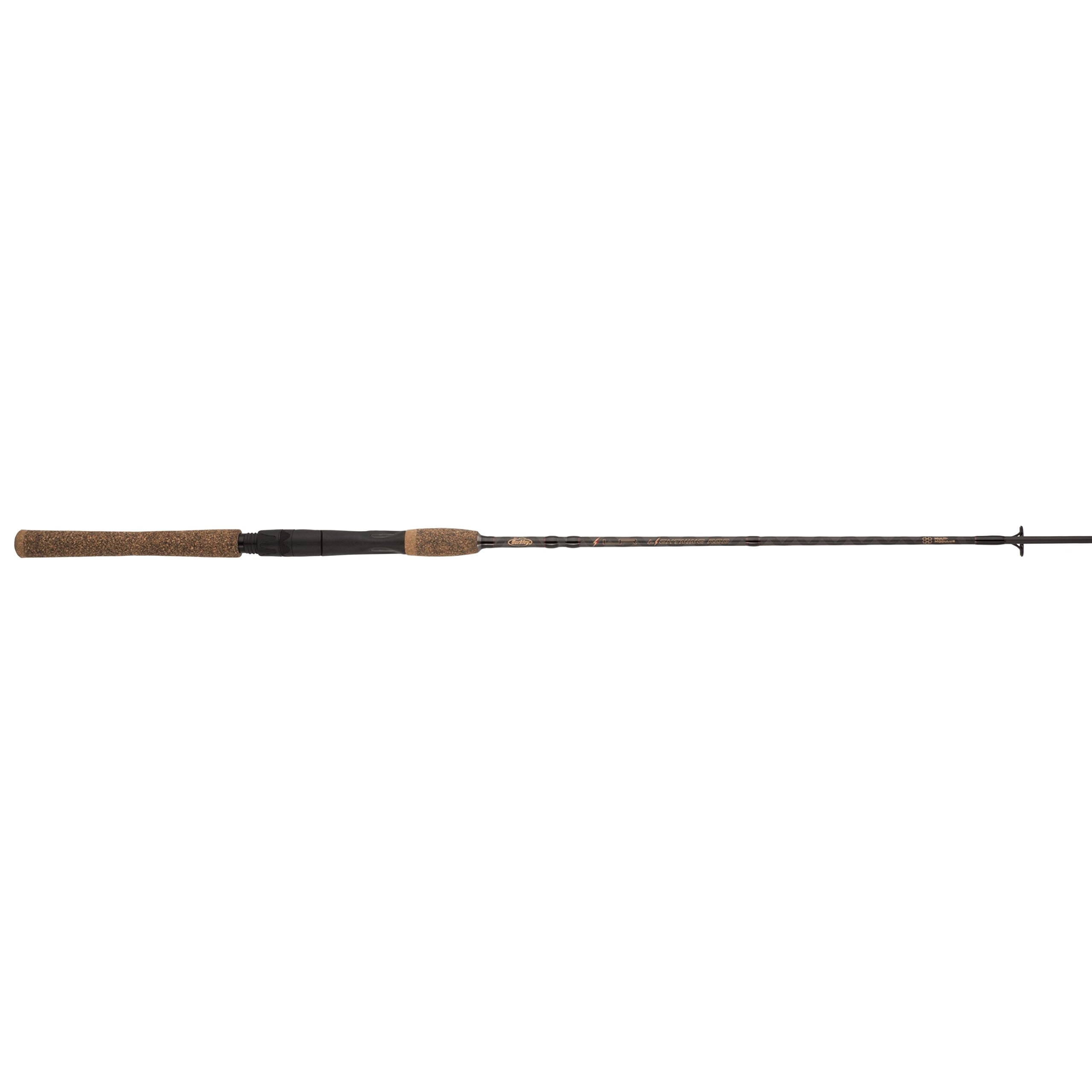 Berkley Lightning Rod Spinning Fishing Rod - Lightweight Graphite Freshwater & Saltwater Fishing Pole for Bass, Trout, Salmon - Perfect for Shore Fishing, Boat Angling & Tournament Use