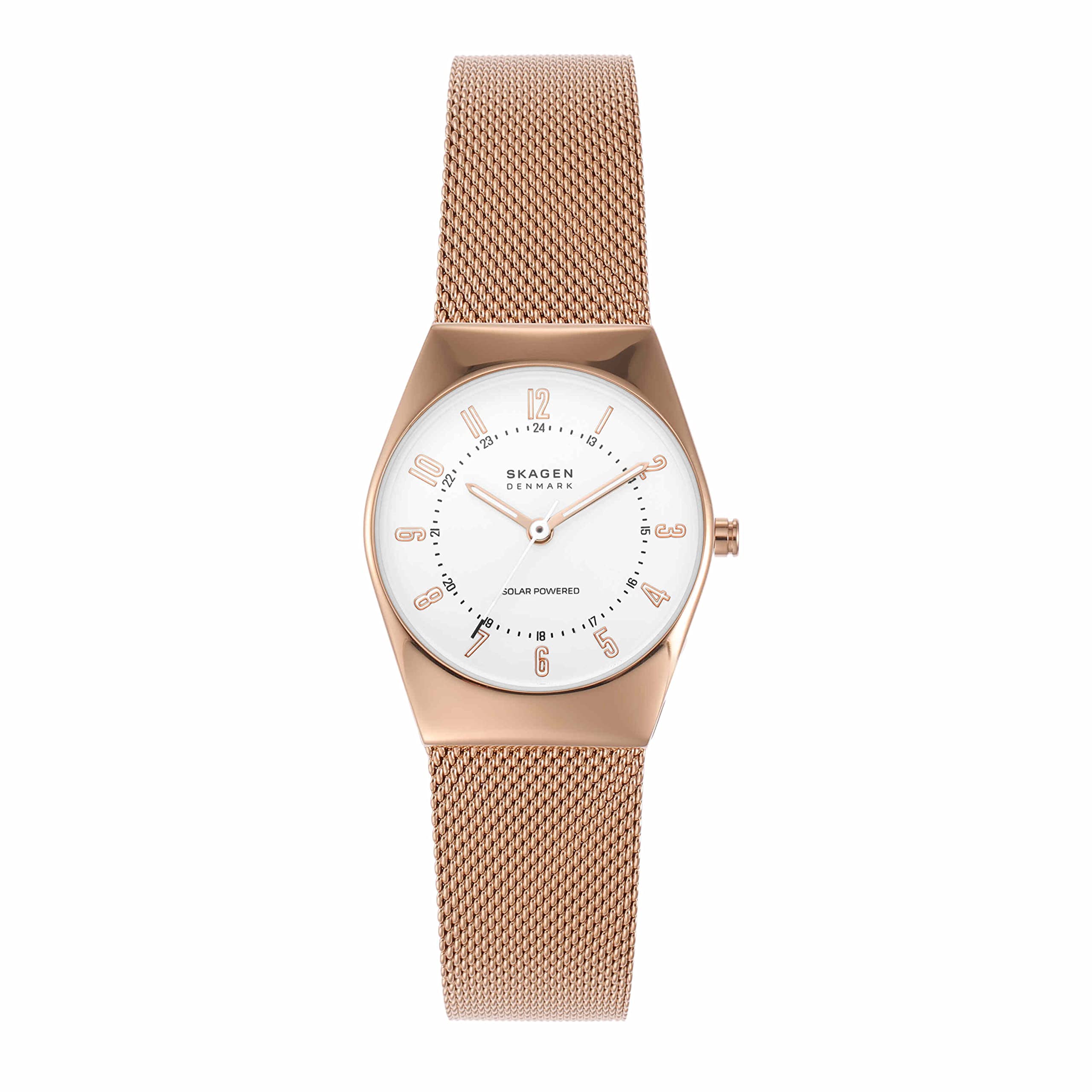 Skagen Grenen Lille Women's Watch - Slim Minimalist Design with Interchangeable Stainless Steel Mesh & Leather Bands - Perfect for Office, Casual & Special Occasions