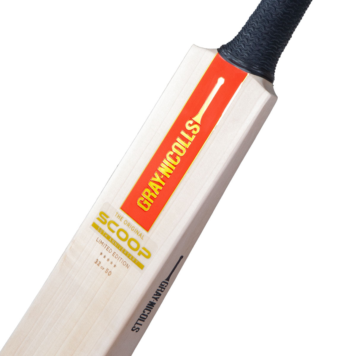 Gray Nicolls Scoop 50 Limited Edition Cricket Bat - Premium English Willow for Professional Players - Perfect for Matches & Training Sessions