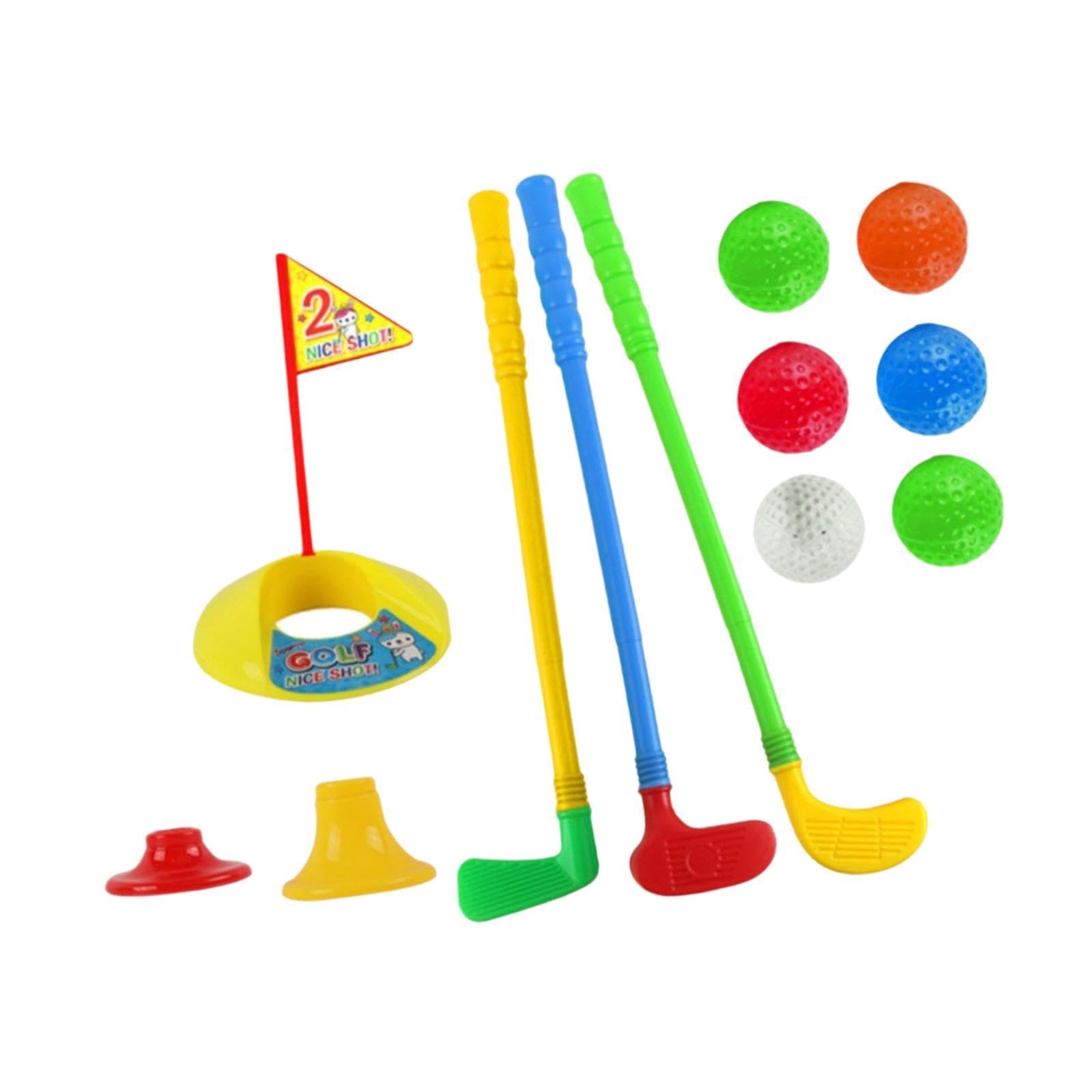 **MagiDeal 13-Piece Kids Golf Set - Toddler Golf Clubs with Training Balls & Carry Bag - Perfect for Backyard, Garden & Indoor Play - Ideal Birthday Gift for Boys & Girls**