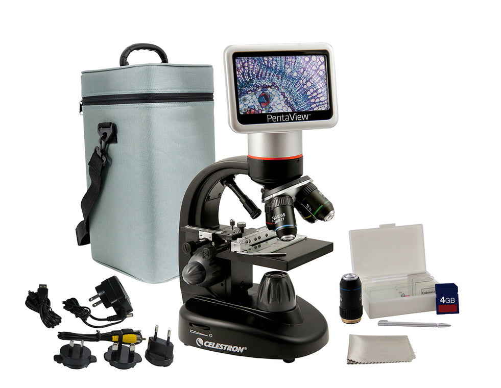 Celestron PentaView 5MP LCD Digital Microscope with 4.3