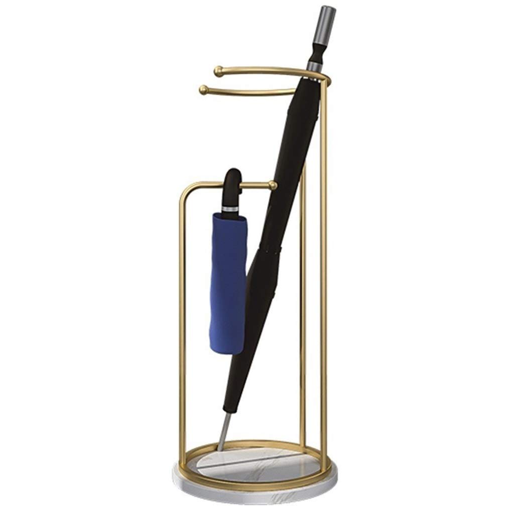 **Gold Metal Umbrella Stand for Patio, Garden & Door - 2560cm Heavy Duty Umbrella Holder & Storage Rack - Perfect for Outdoor, Indoor & Household Use**