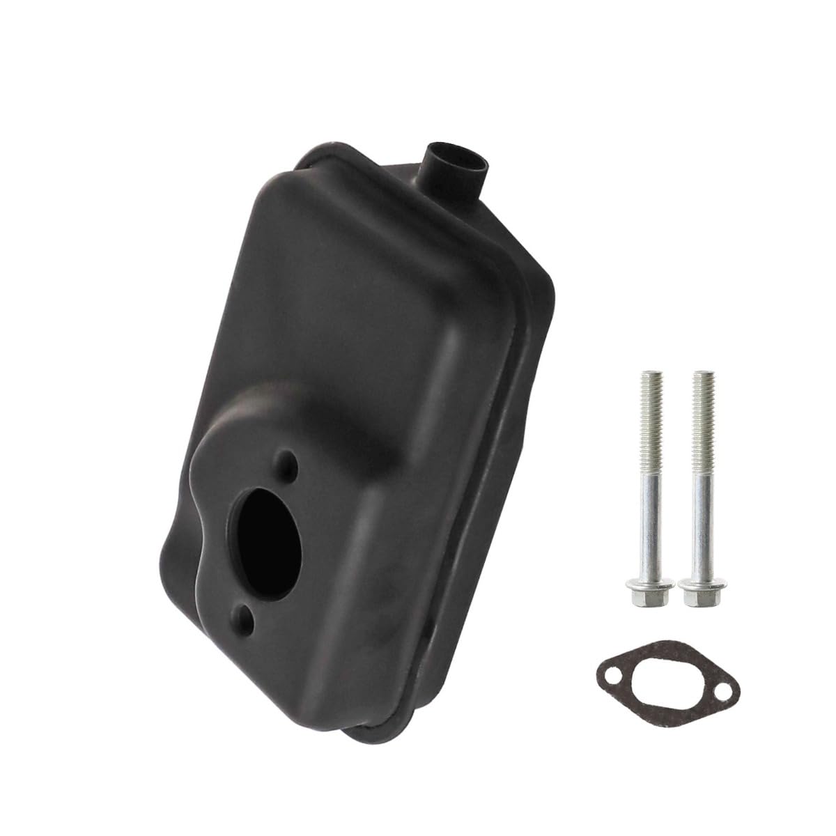 High-Performance Exhaust Pipe Muffler Silencer for 47cc 49cc 2-Stroke Engine - Compatible with Lawn Mowers, Mini PIT Bikes, Pocket Choppers, ATV Quads, Dirt Bikes & Scooters - Reduce Noise & Enhance Performance for Outdoor Riding & Yard Work