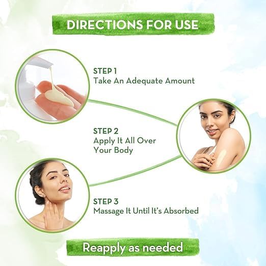 Nourishing Honey Malai Body Lotion with Honey & Milk Cream for Glowing Skin - 400ml | Deep Hydration for Dry Skin, Daily Moisturizer for Soft & Radiant Complexion