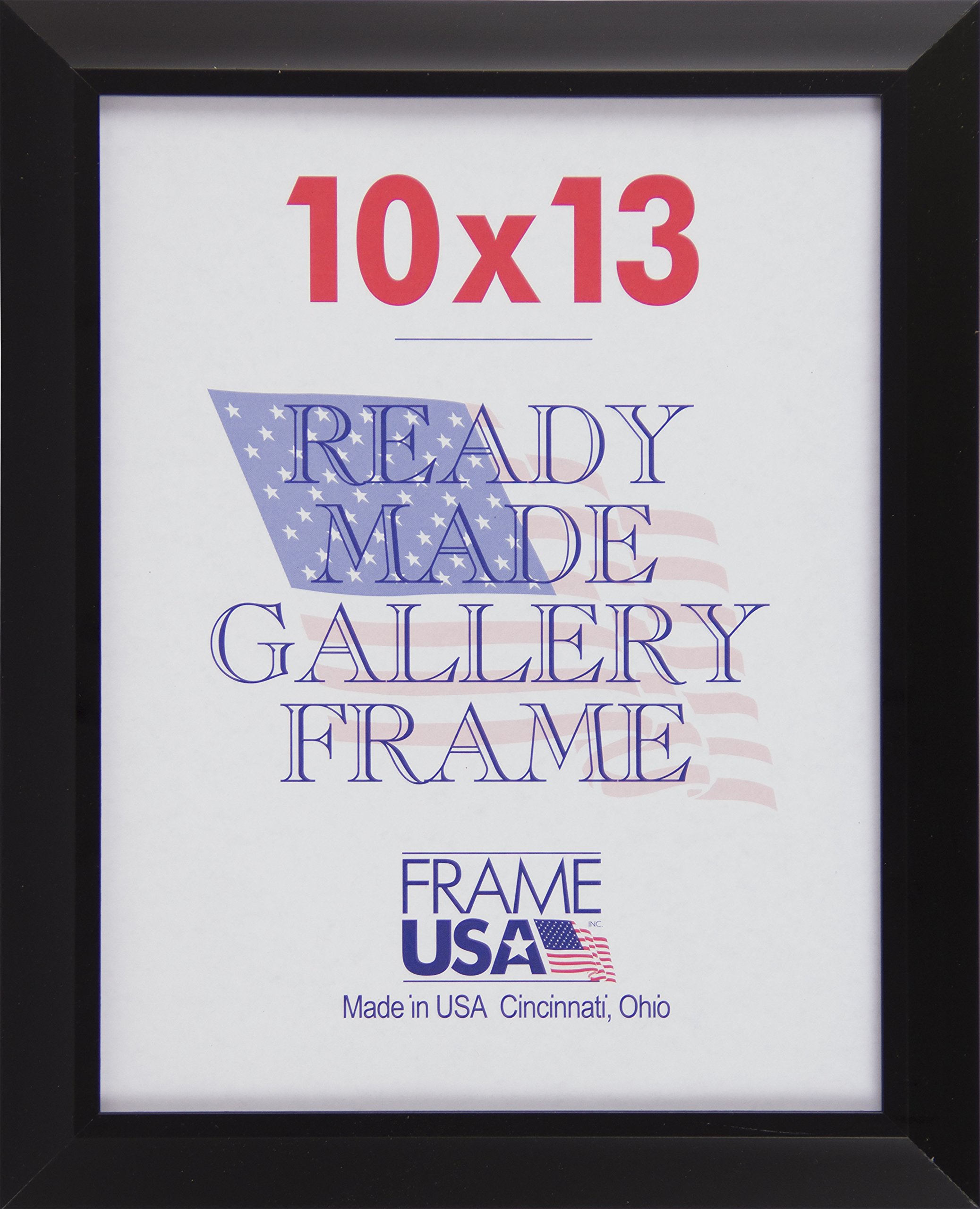10x13 Polystyrene Poster Frames - Budget Saver Series (Black) | Lightweight & Shatter-Resistant for Wall Decor, Office Displays & Home Gallery