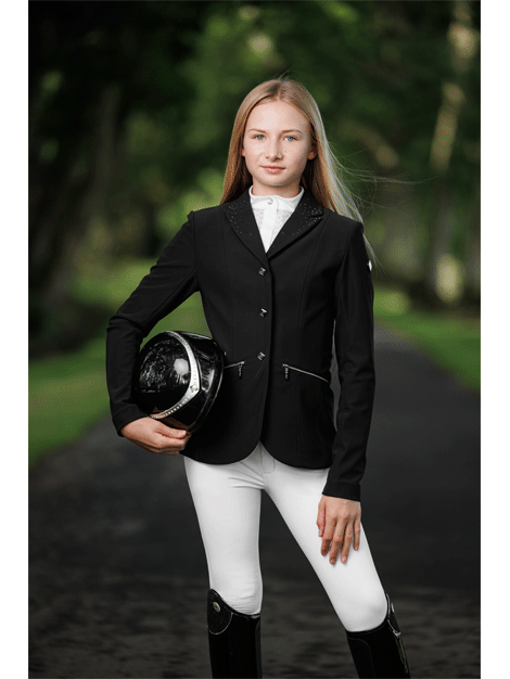 Le Mieux Junior Pro Show Jacket - Equestrian Riding Coat for Kids & Teens - Perfect for Horse Shows, Dressage & Riding Competitions