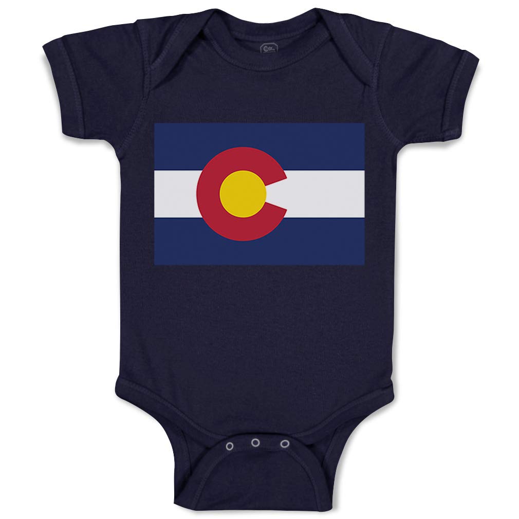 Custom Colorado State Baby Bodysuit - Funny Cotton Onesie for Boys & Girls | Perfect for Family Photos, Holidays & Everyday Wear