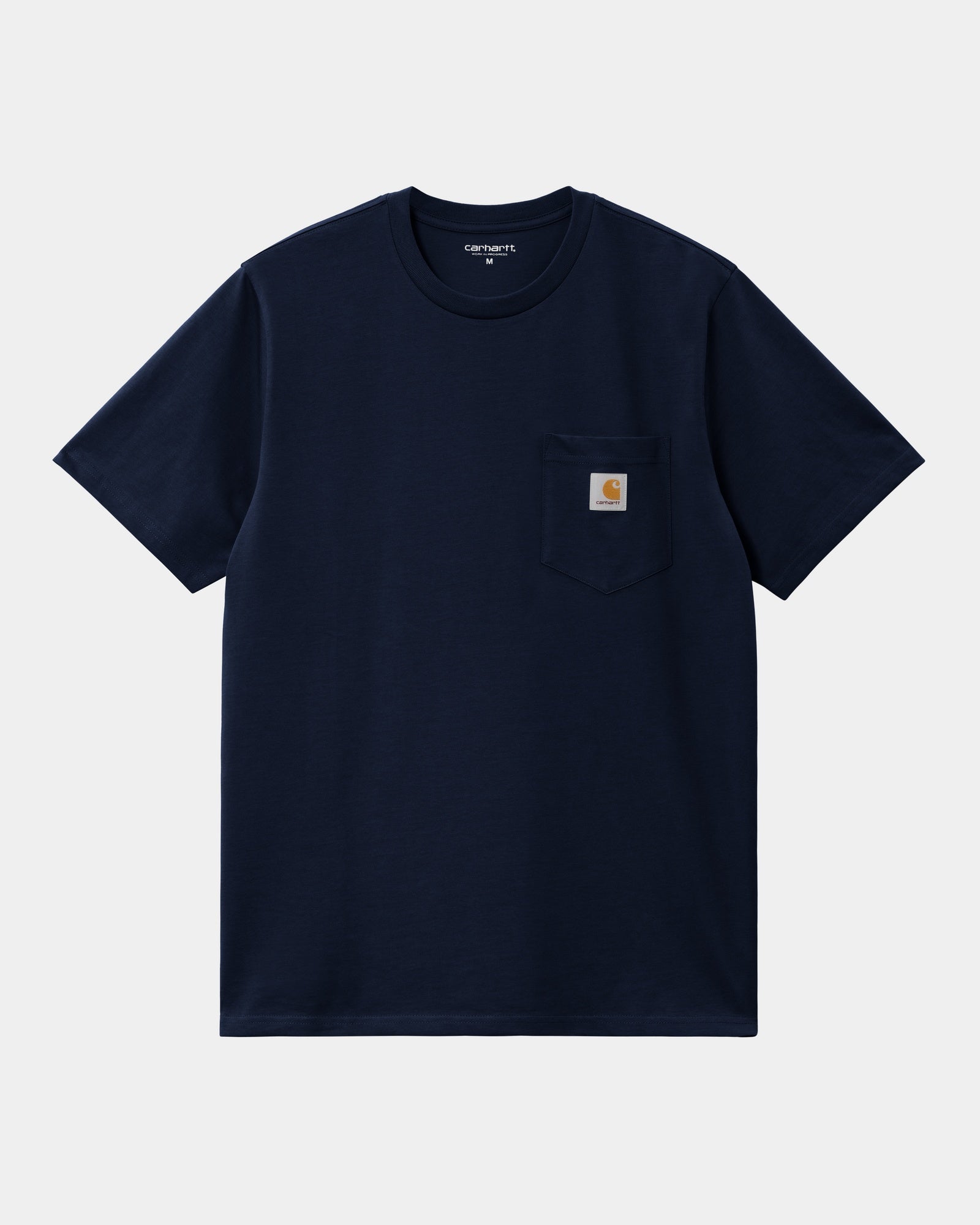 Premium Pocket T-Shirt for Men - Soft Cotton Dark Navy Blue Tee - Casual Wear & Everyday Comfort