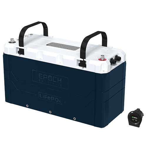 Epoch Batteries 12V 460Ah V2 Elite Series LiFePO4 Deep Cycle Battery - Perfect for RVs, Solar Power Systems, Marine & Off-Grid Applications