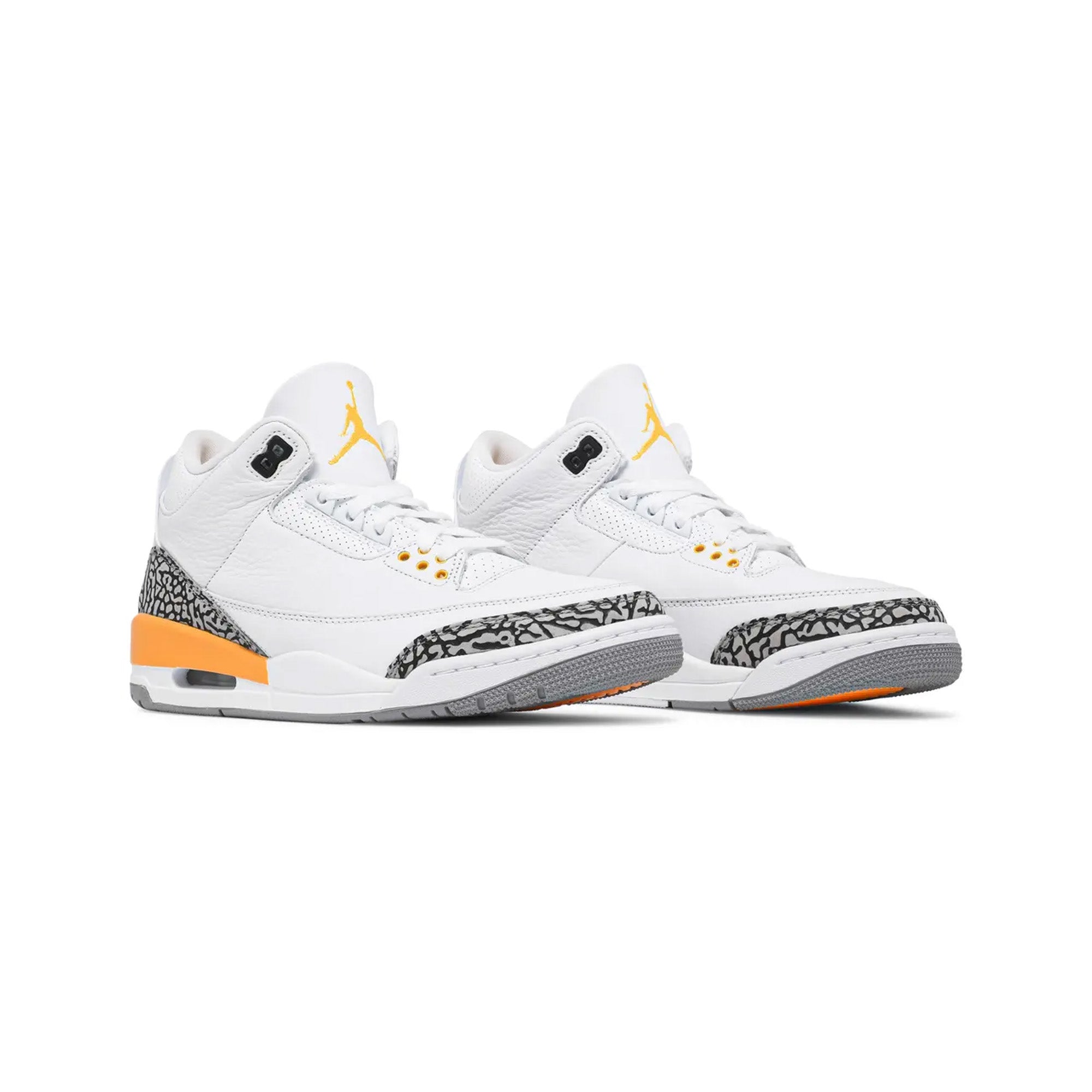 Air Jordan 3 Retro 'Laser Orange' Women's Basketball Shoes - Stylish Sneakers for Running, Gym & Casual Wear