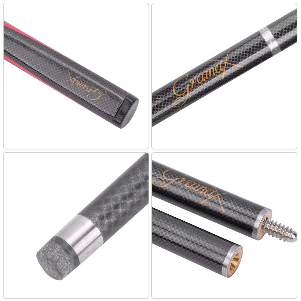 9MM Carbon Fiber Snooker Pool Cues - Professional Durable Billiard Sticks for Tournament & Home Game Accessories | Perfect for Pool Halls, Bars & Recreational Play