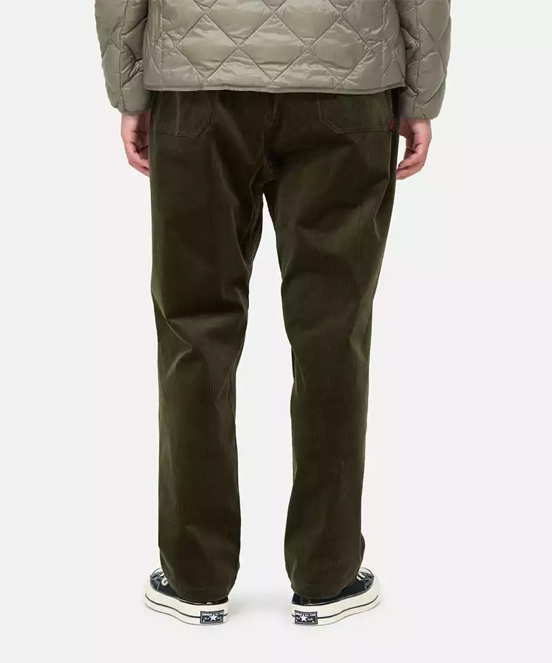Corduroy Loose Tapered Ridge Pants for Women - Comfortable High Waisted Casual Trousers - Perfect for Fall Winter Outfits, Office Wear & Weekend Street Style